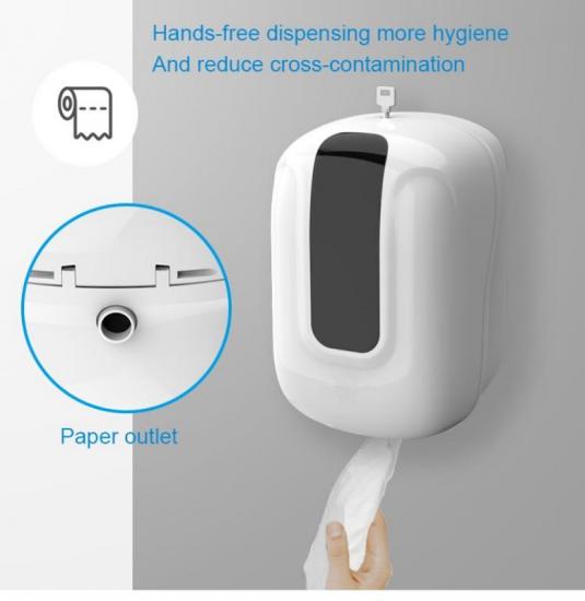  Bathroom Plastic Center Pull Toilet Paper Towel Roll Holder