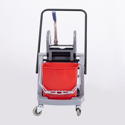 34L 2-Bucket Mop Wringer balde herramientas de limpieza carro escurridor