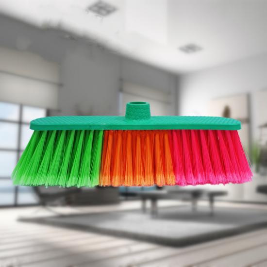  colorful  PP  cleaning dust broom head